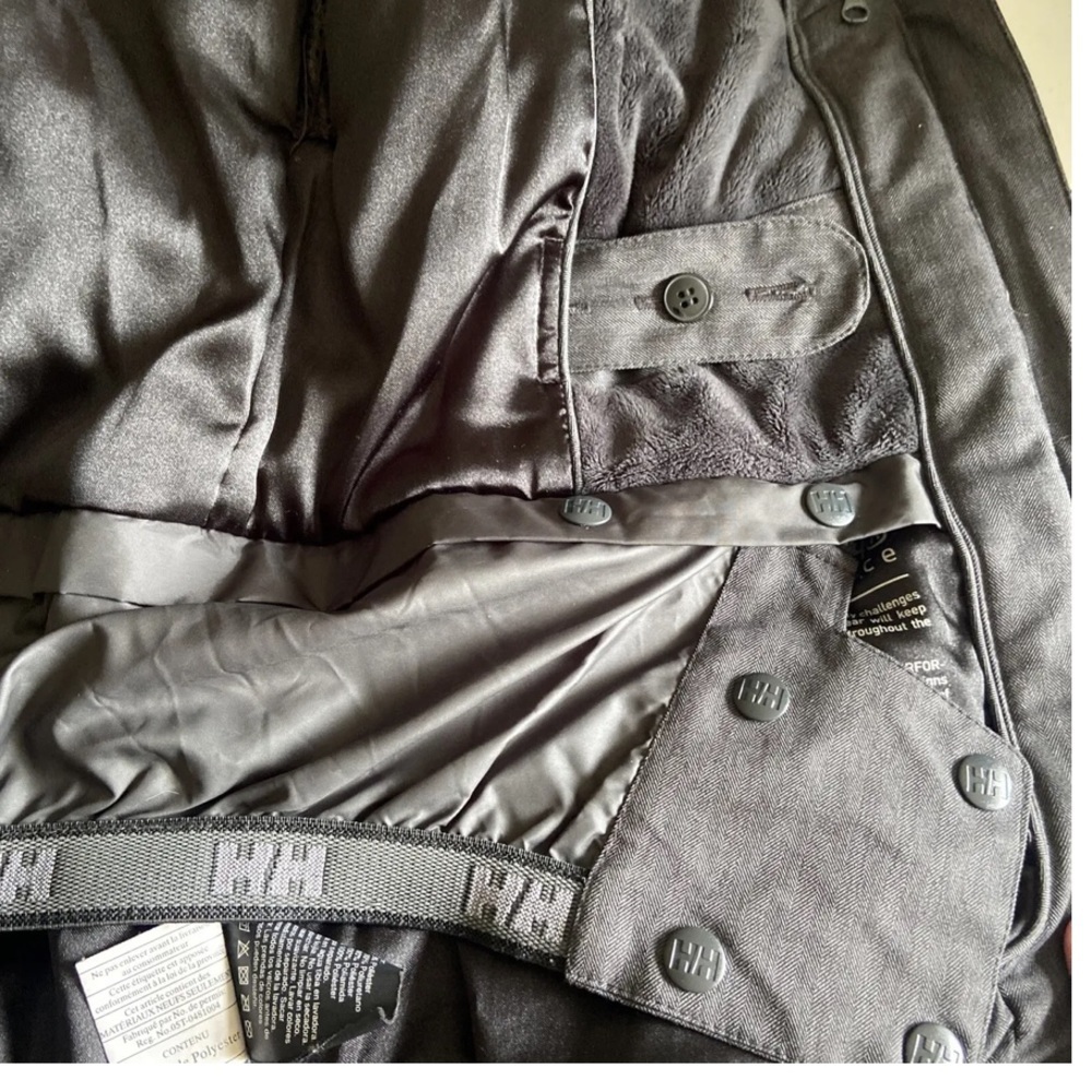 HellyHansen Blanchette Tech Performance SzS Grey WinterParka DoubleCollar NWOT​ - Picture 12 of 15